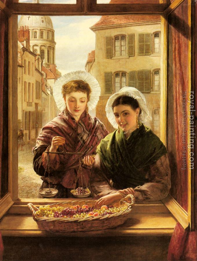 William Powell Frith : At My Window Boulogne William Powell Frith : At My Window Boulogne